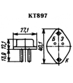 Tranzistorius KT897A analogas BU931Z