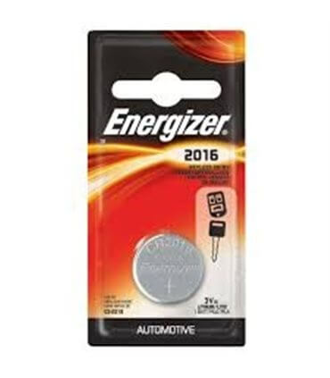 Ličio jonų 3 Voltų baterijos ENERGIZER CR2016 Ø20x1,6mm 90mAh