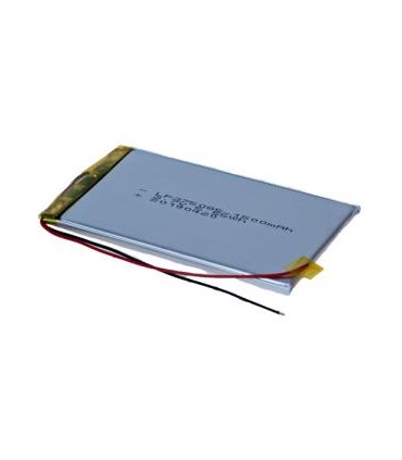 Akumuliatorius prizminis industrinis LP375085 1500mAh Li-Polymer 3.7V + PCM 3.7x50.0x85.0 mm