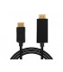 Kabelis  (DP) DisplayPort - HDMI 19pins 2m