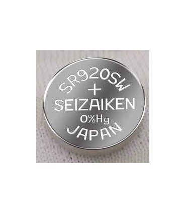 Sidabro oksido baterija  377, SR626SW,V377  1,55V  6,8x2,6mm Sony/Murata SR626SW/377