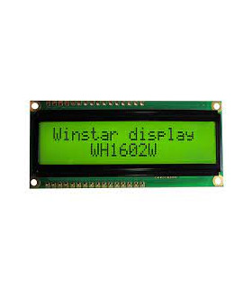 Arduino 16x2 LCD ekranas žalias