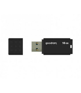 USB  atminties raktas  Pendrive GOODRAM 16GB UMM3 BLACK USB 3.0.