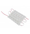 copy of LED-5050 modulis 4x1W raudonas vandeniui atsparus  L183