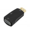 copy of Perėjimas HDMI kištukas į VGA lizdą +3,5mm lizdą