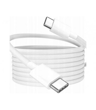 copy of Kabelis USB C kištukas - USB C kištukas 2.0m su QC3.0 nailoniniu šarvu  pilkas/juodas BASEUS