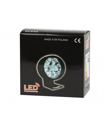 Darbinė  automobilio lempa 6 LED 12W 10V-30V 4000K 1200LM