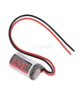 Ličio baterija 1/2AA ER14250 3.6V 1200mAh su laiduku  (Tachografams)