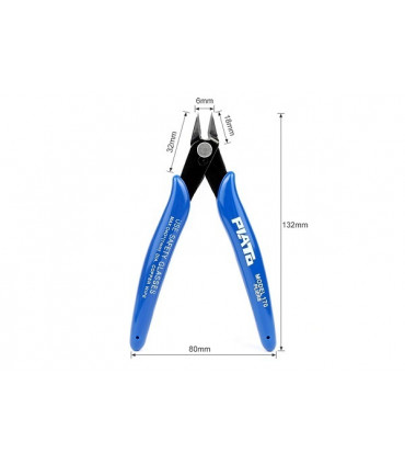 Kandyklės profsionalams 125mm  Plato 170    kerpa max .1,0mm varį