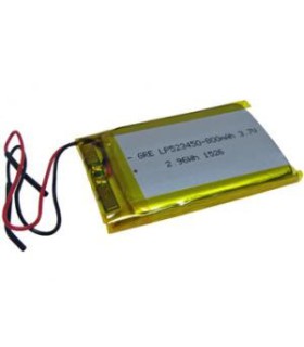 Akumuliatorius su krovimo pl.LP523450 800mAh 3.0Wh Li-Ion 3.7V 5.2x34x50mm