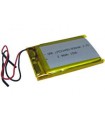 Akumuliatorius su krovimo pl.LP573450 900mAh  Li-Ion 3.7V 5.2x34x50mm