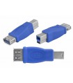 Perėjimas USB 3.0 A tipo lizdas - USB 3.0 B tipo kištukas